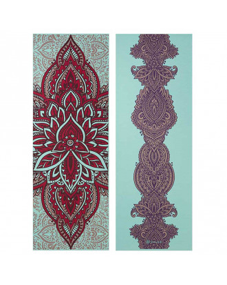 Reversible Premium Printed Gaiam yoga mat 6mm (173cm)