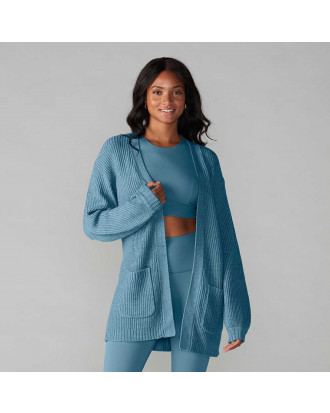 Cardigan de dama Alpine Long Cardigan Tavi