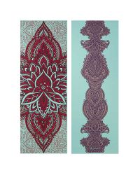 Reversible Premium Printed Gaiam yoga mat 6mm (173cm)